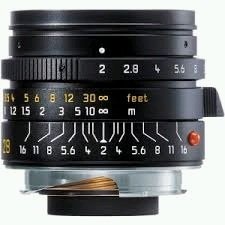 Leica 28mm f/2 Summicron-M Negro